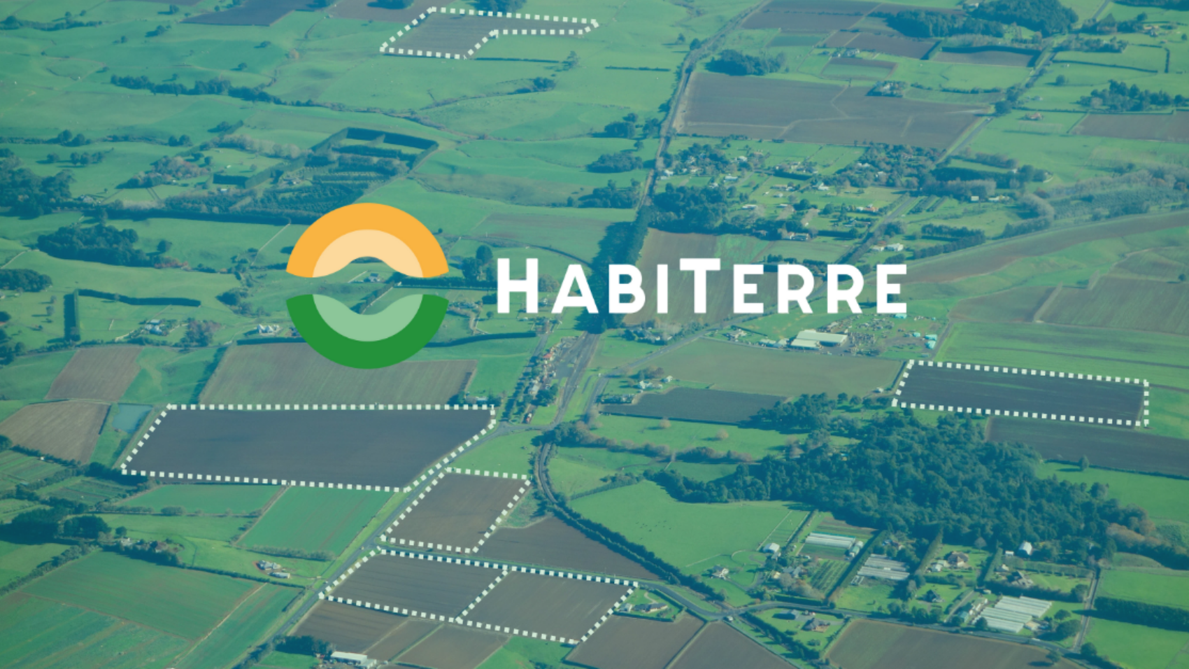 HabiTerre logo with cropland field image